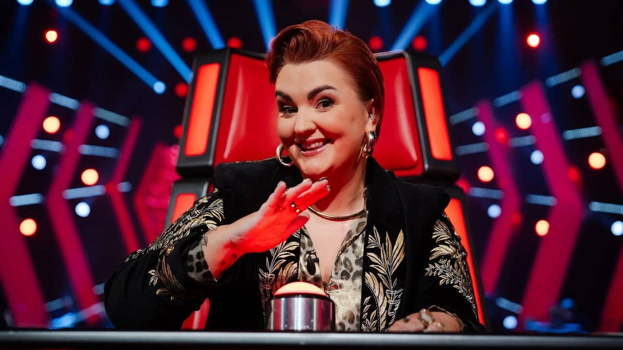 The Voice backdrop