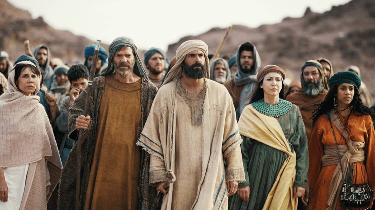 Testament: The Story of Moses backdrop