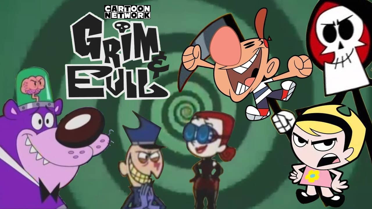 Grim & Evil backdrop
