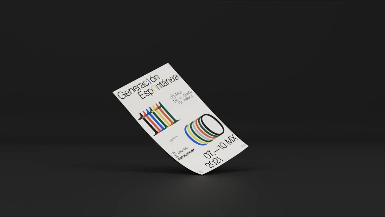 Spontaneous Generation, 10 years of Design in Mexico backdrop
