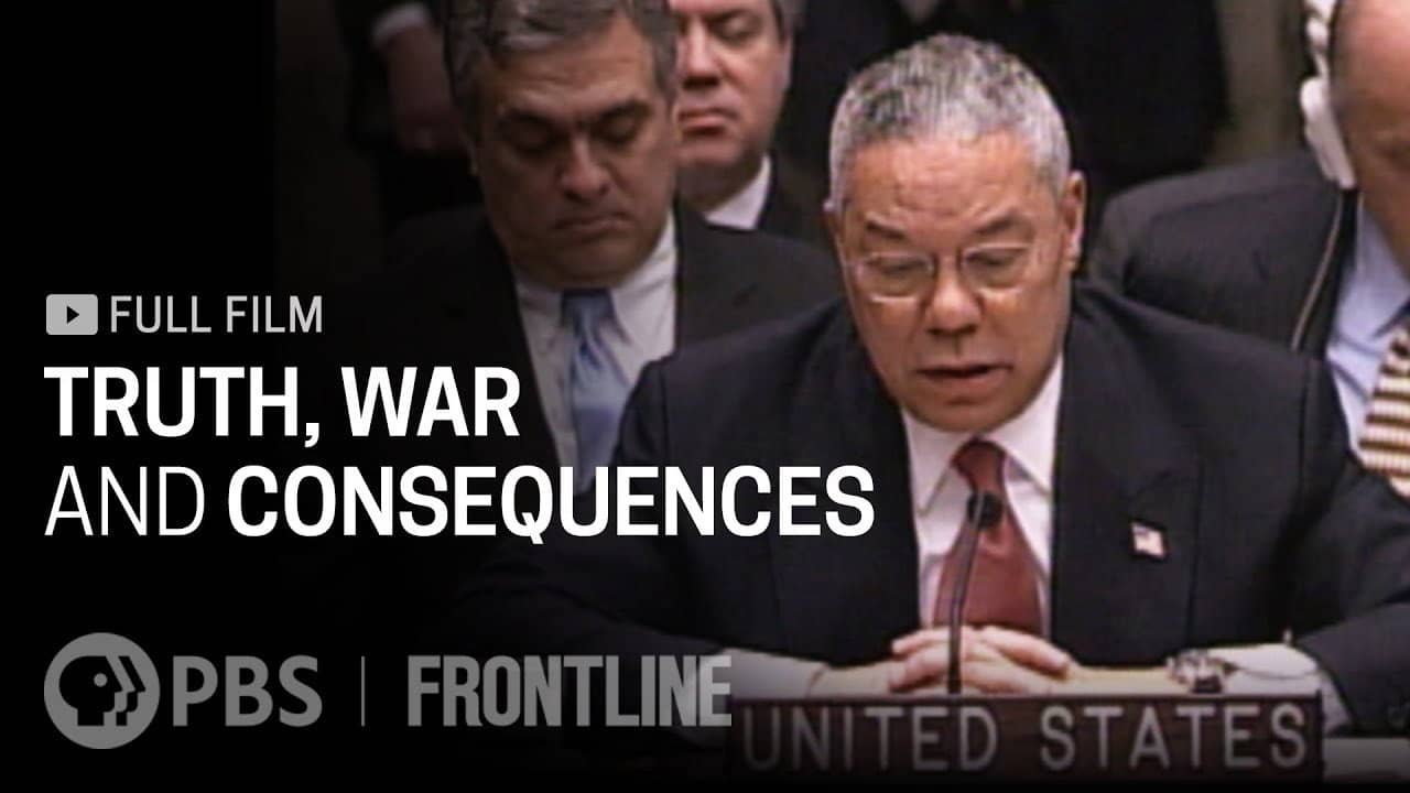 Truth, War and Consequences backdrop