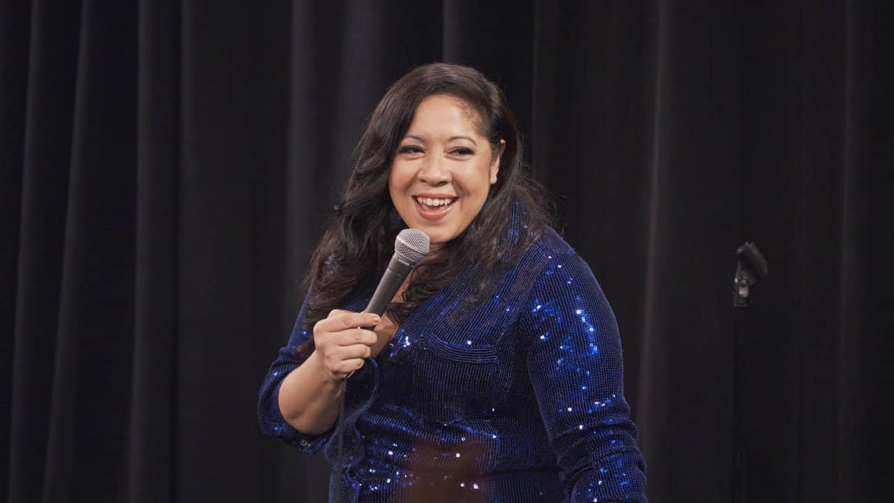 Gina Brillon - Mind Your Business backdrop