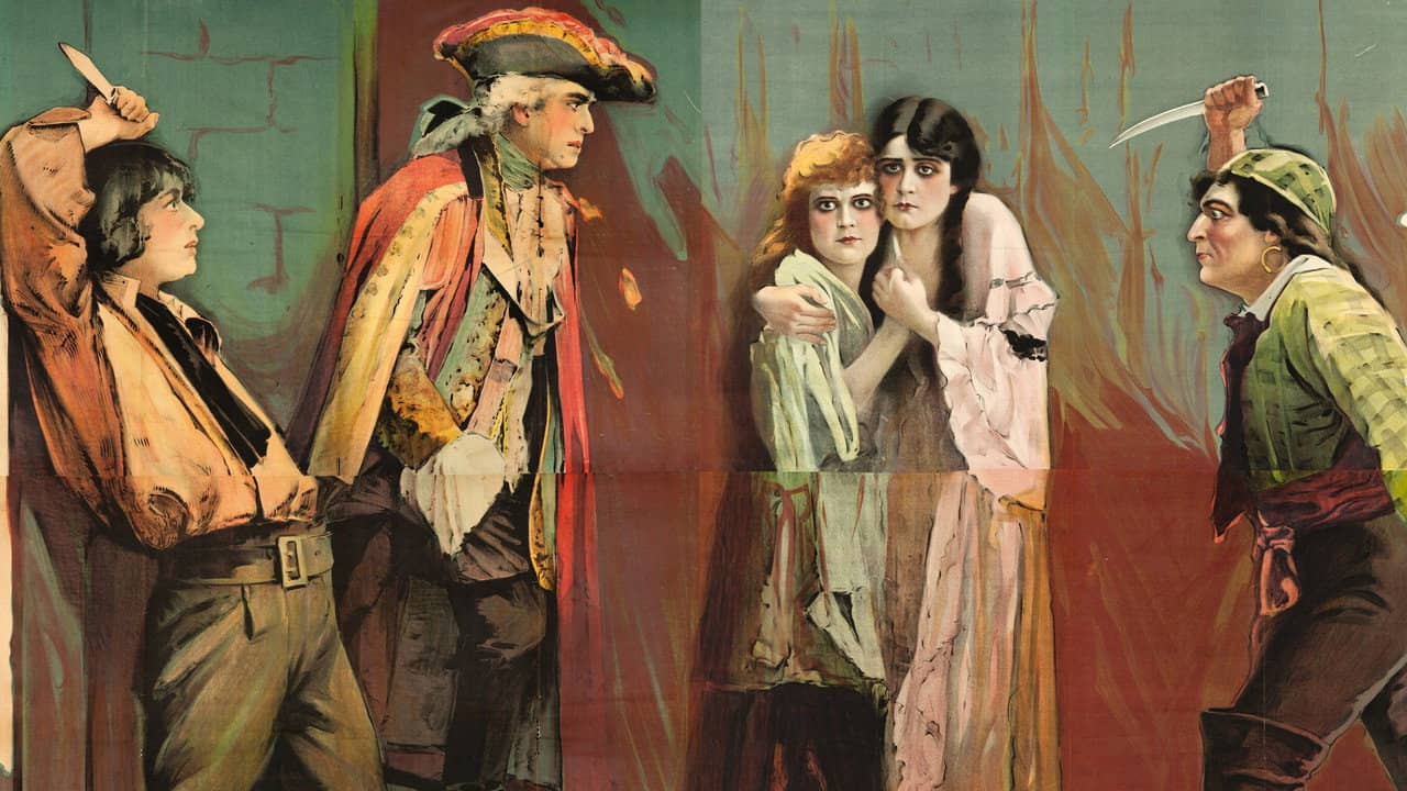 The Two Orphans backdrop