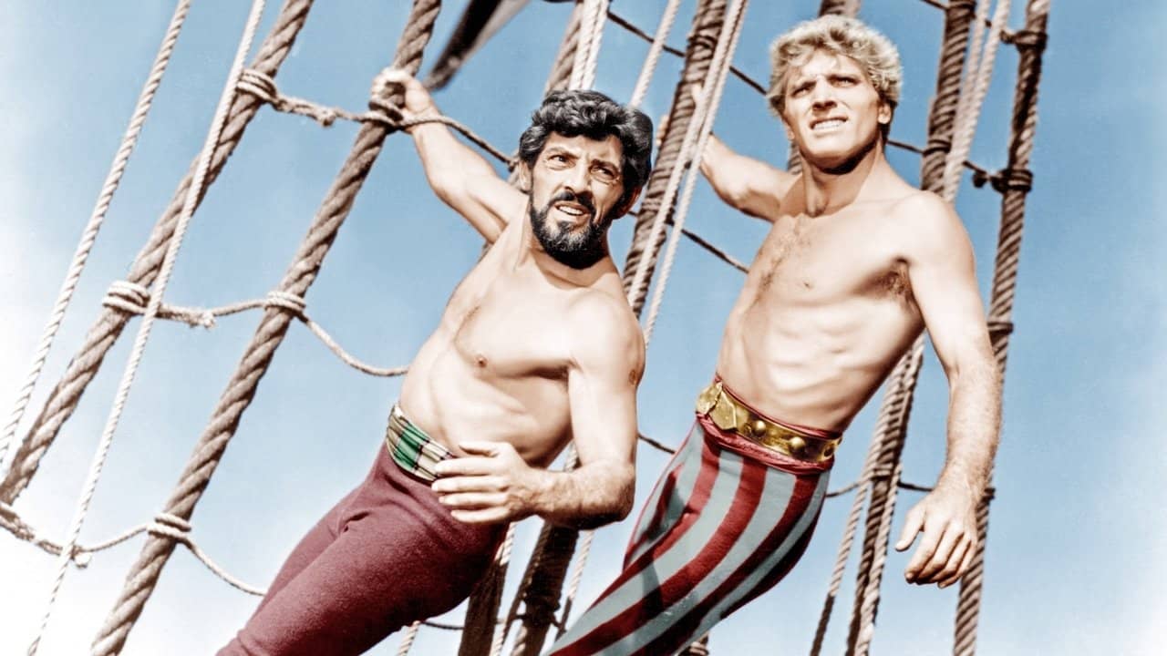 The Crimson Pirate backdrop