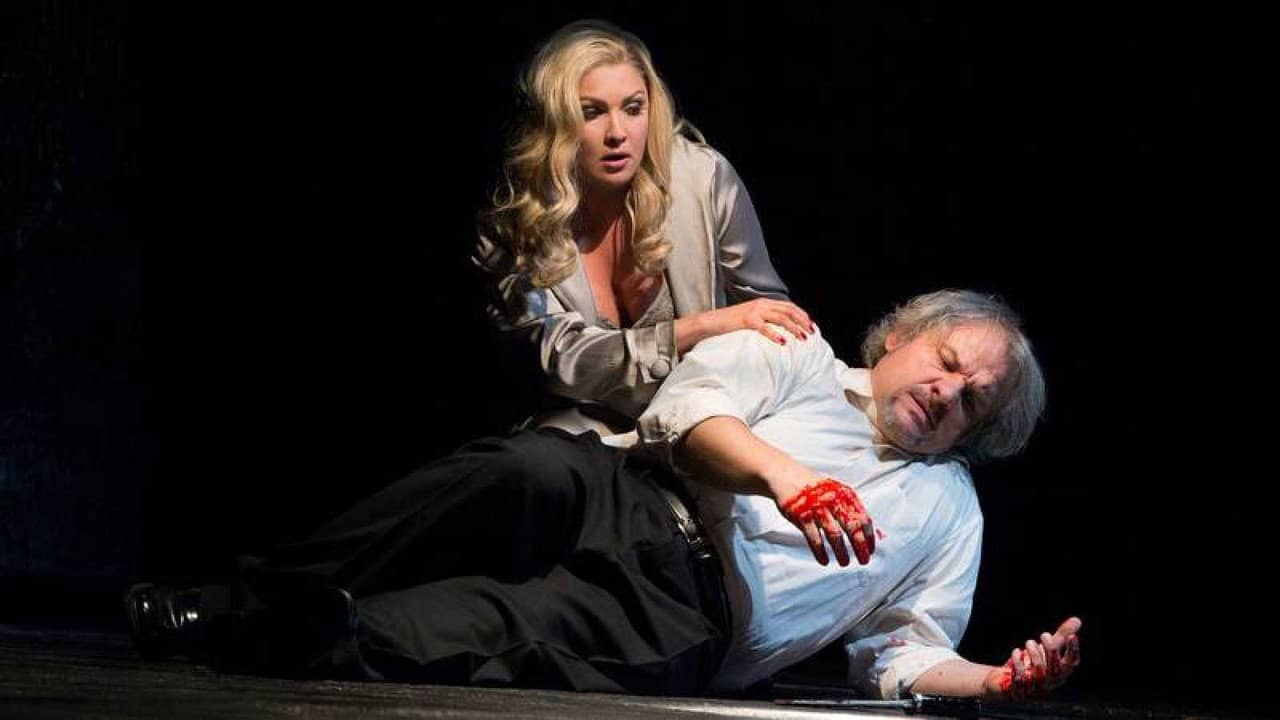The Metropolitan Opera - Verdi: Macbeth backdrop