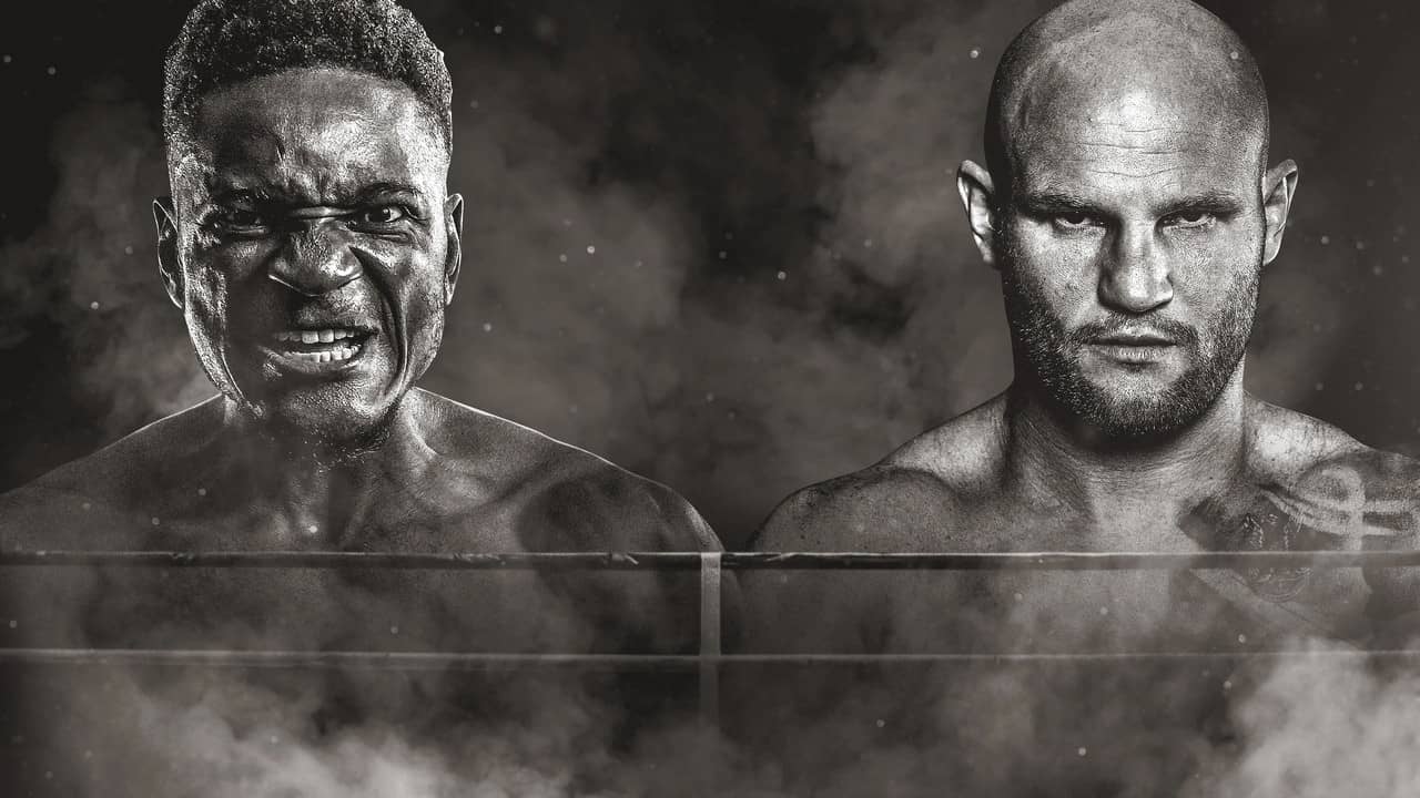 Christian Mbilli vs. Maciej Sulecki backdrop
