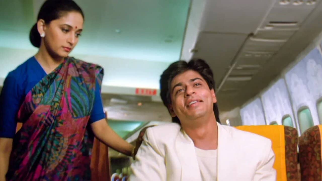 Anjaam backdrop