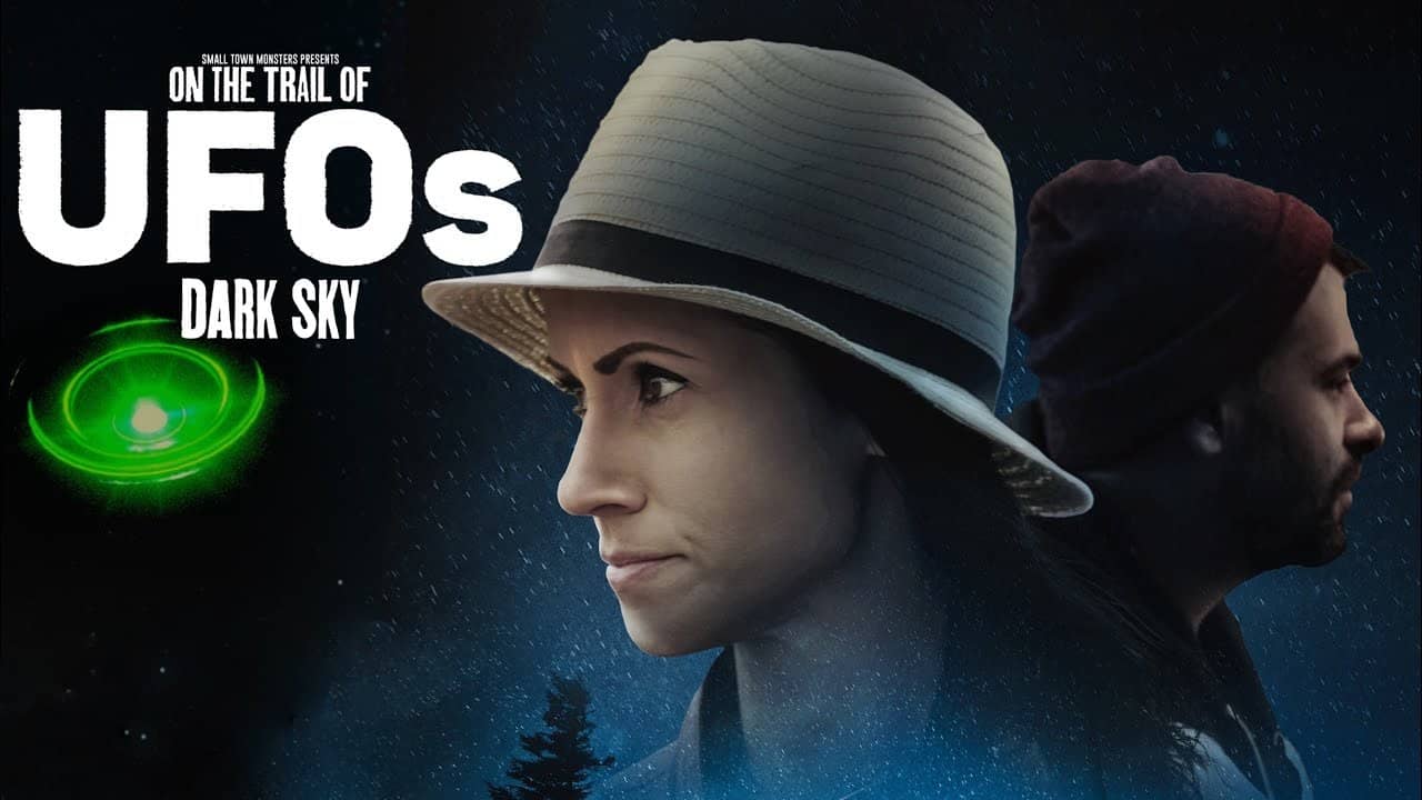On the Trail of UFOs: Dark Sky backdrop