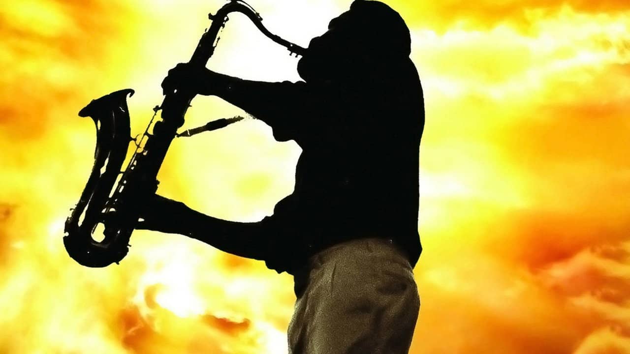 Saxophone Colossus backdrop