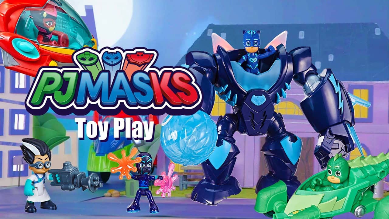 PJ Masks - Toy Play backdrop