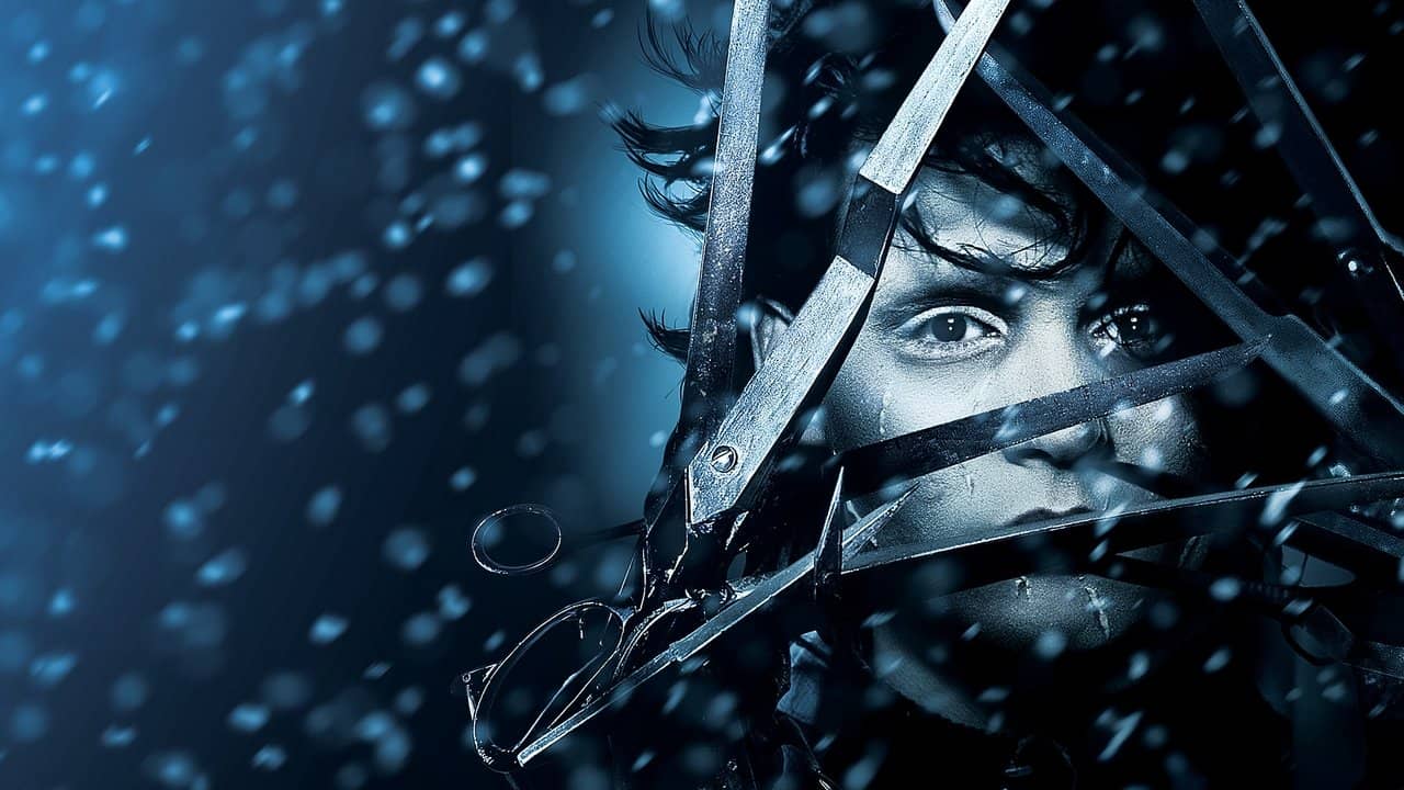 Edward Scissorhands backdrop
