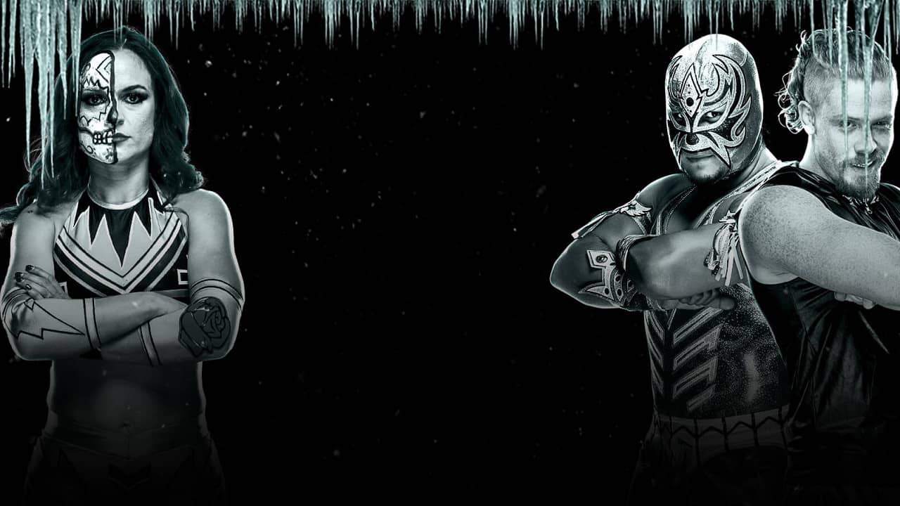GCW The Coldest Winter backdrop