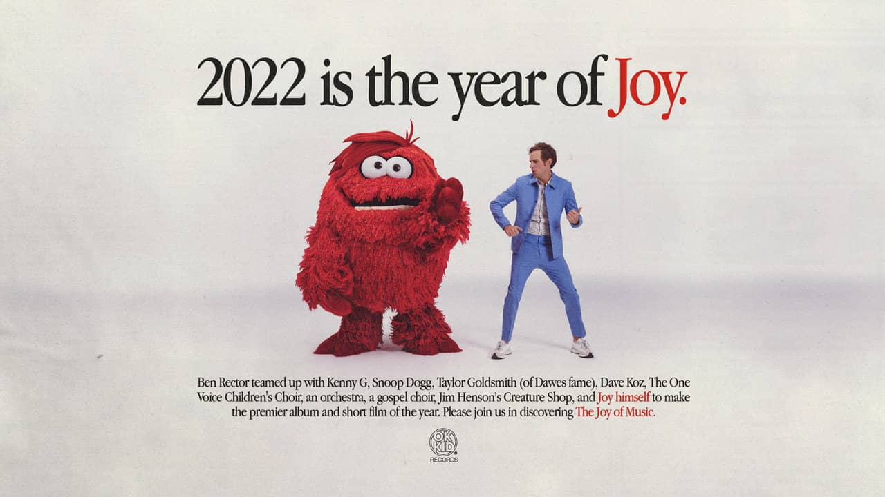 The Joy of Music backdrop