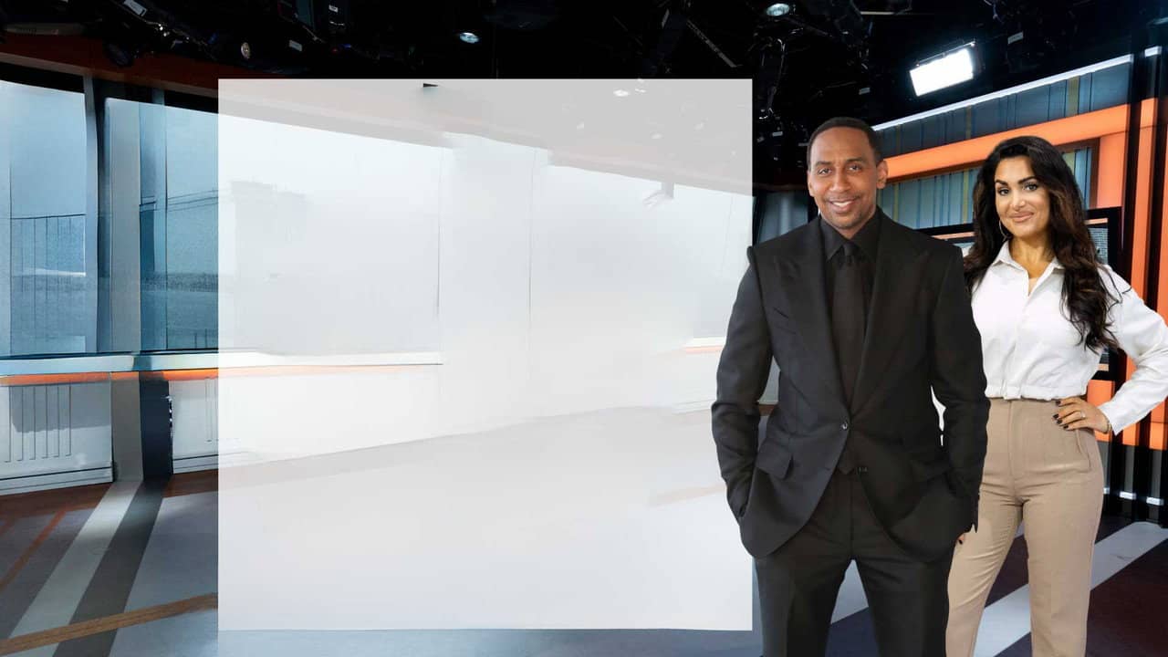 First Take backdrop