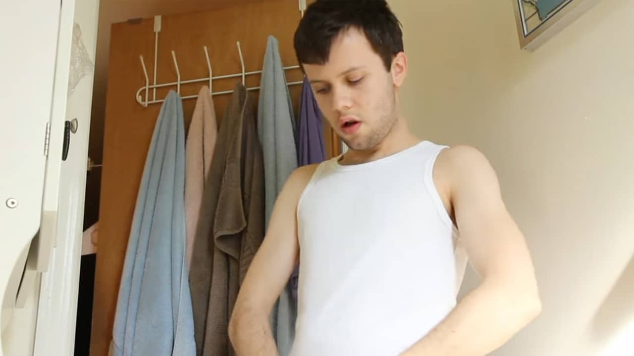 A Straight Guy Pissing All Over A Toilet Seat backdrop