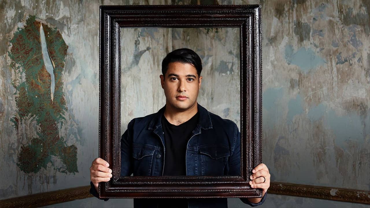 Framed backdrop