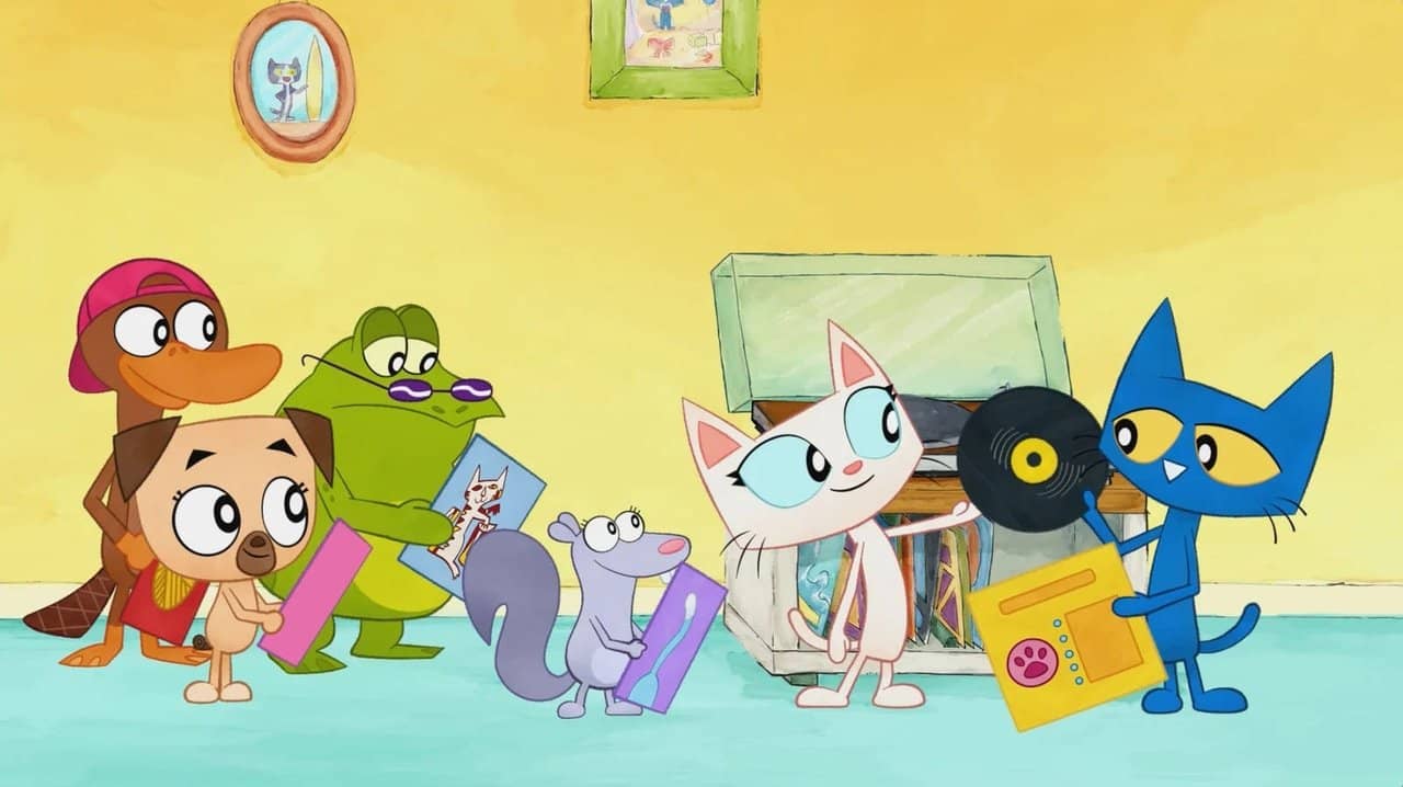 Pete the Cat backdrop