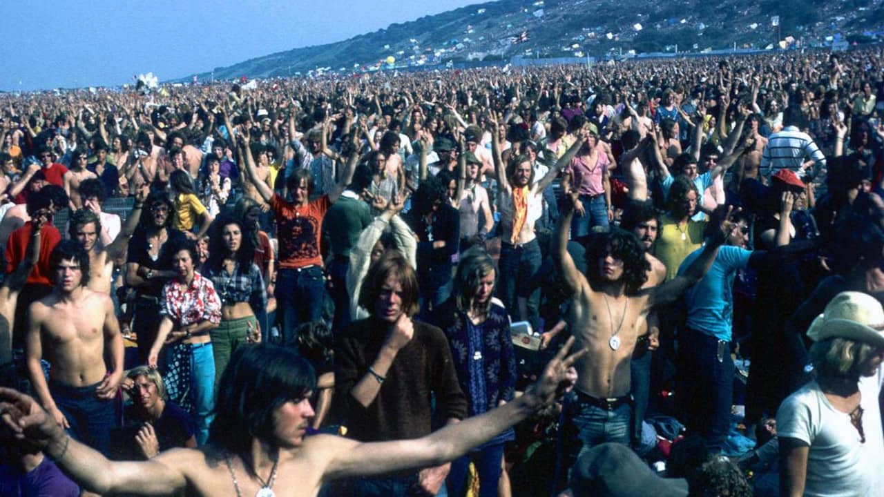 Message to Love - The Isle of Wight Festival backdrop
