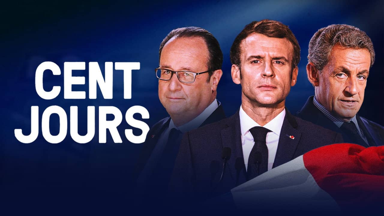 Cent jours backdrop