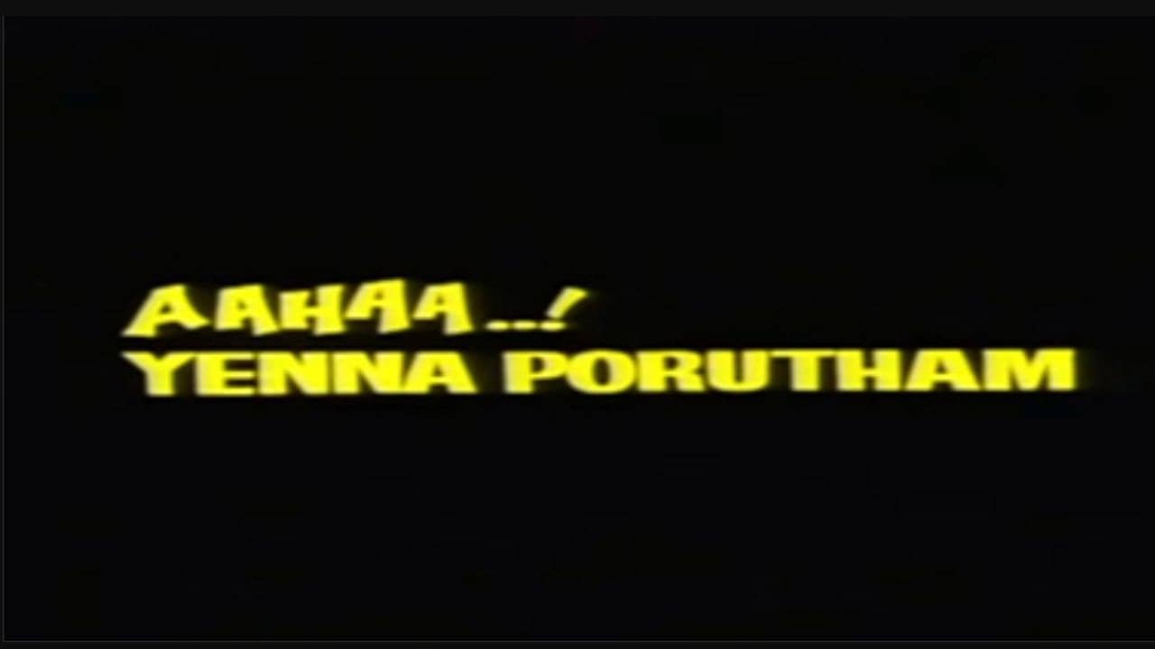 Aahaa Enna Porutham backdrop