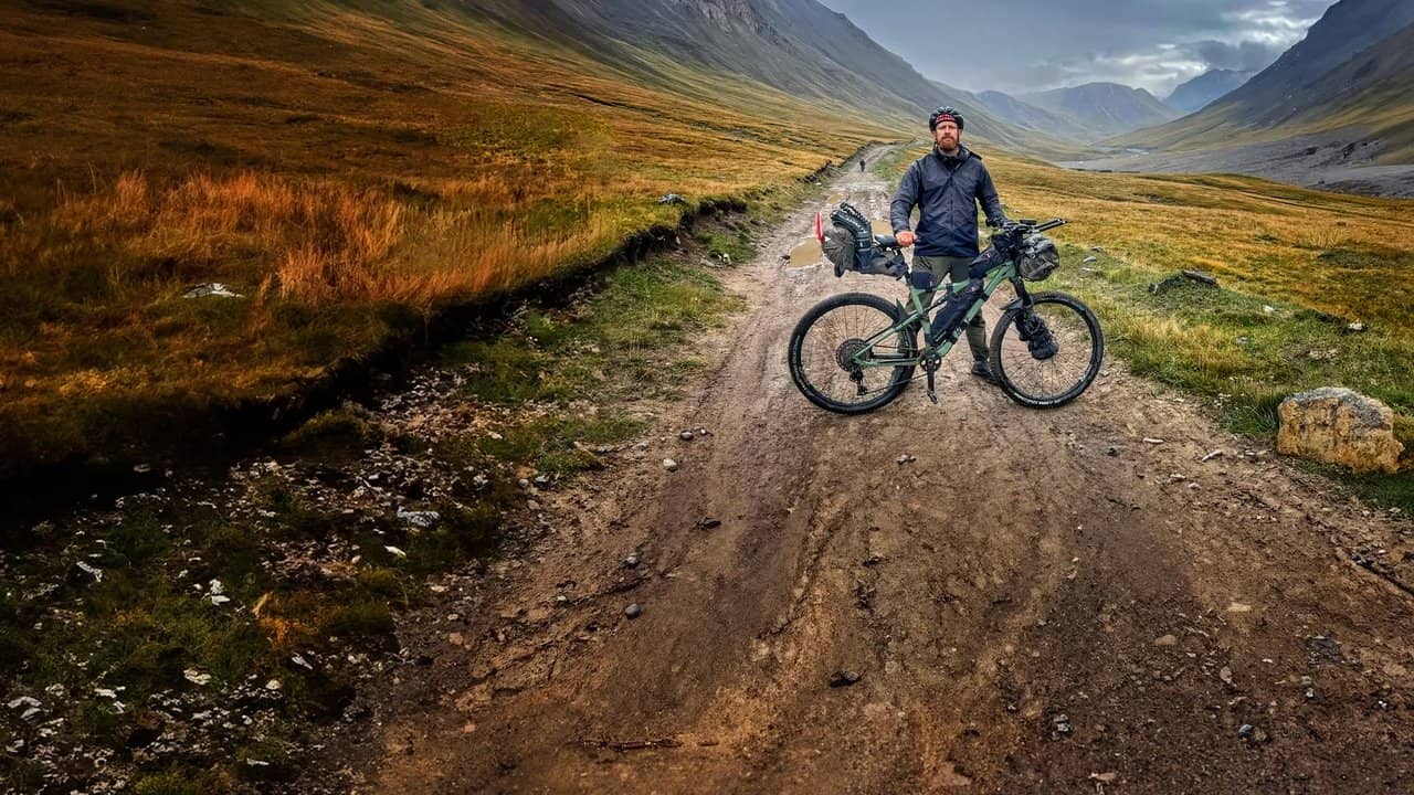 Bikepacking adventure - by Fritz Meinecke backdrop