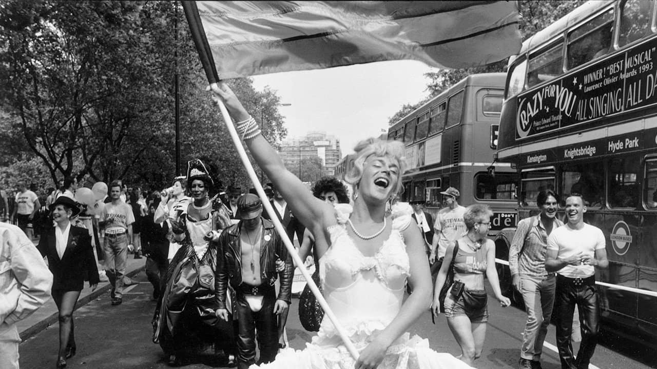 Freedom: 50 Years of Pride backdrop