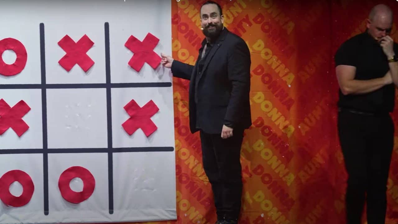 Aunty Donna: The Magical Dead Cat backdrop