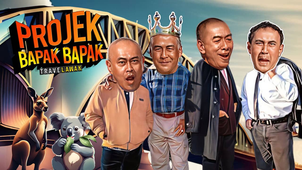 Travelawak: Projek Bapak Bapak backdrop