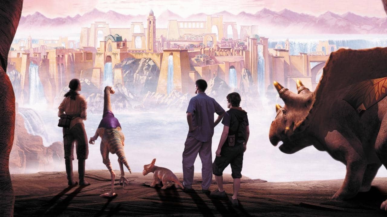 Dinotopia backdrop