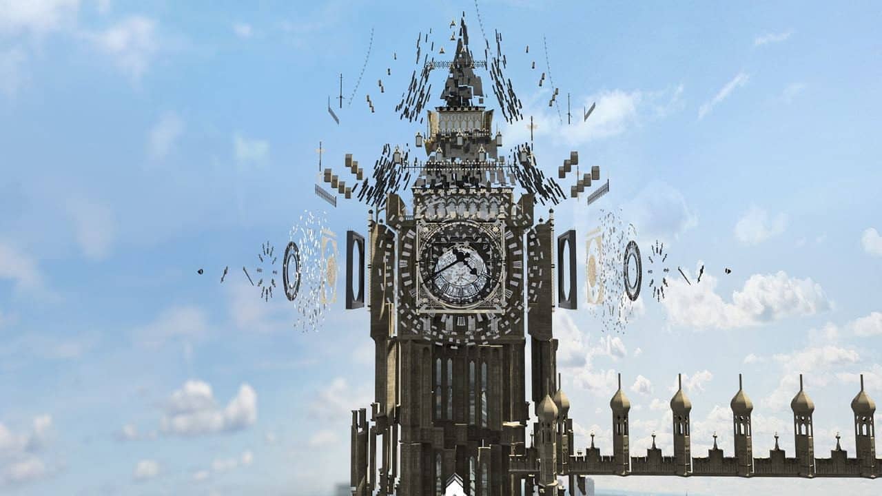 Blowing Up History backdrop