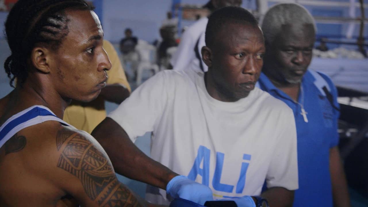 Boxing Libreville backdrop