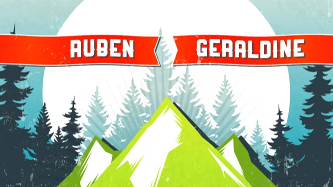 Ruben vs Geraldine backdrop