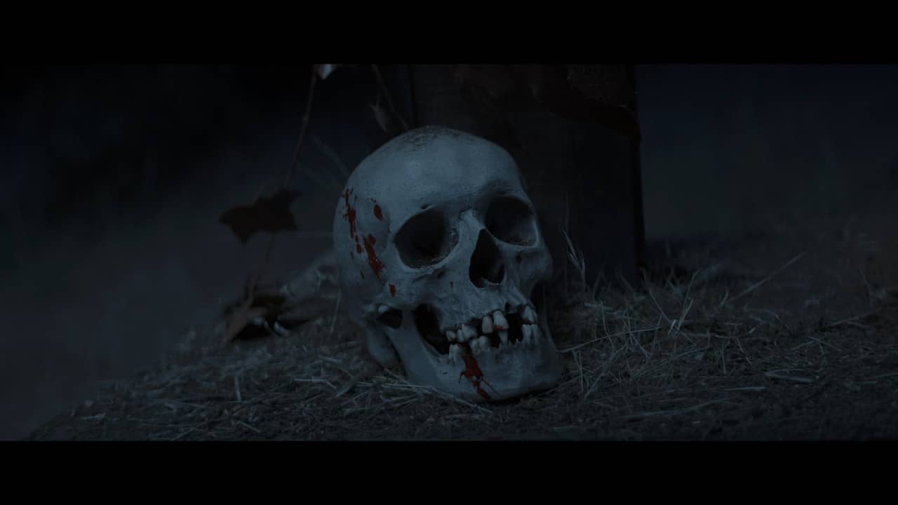 The Christ of the Skull backdrop