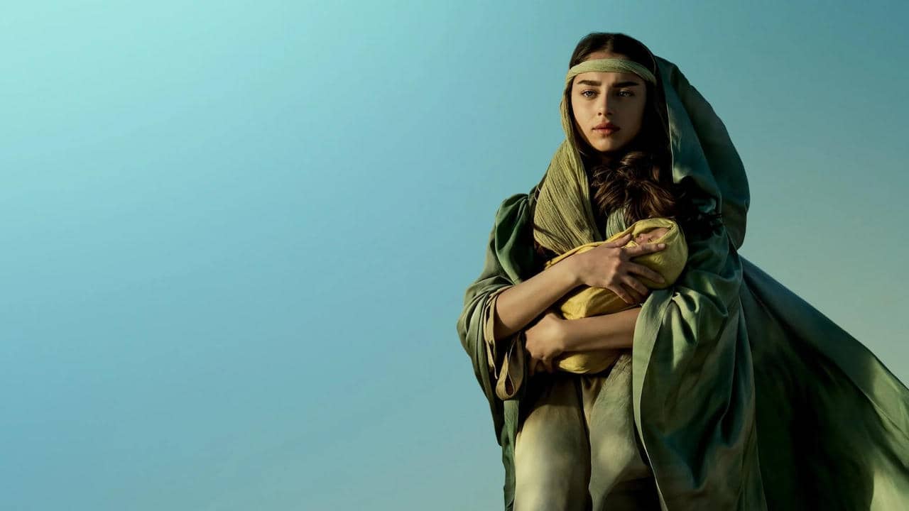 Mary backdrop