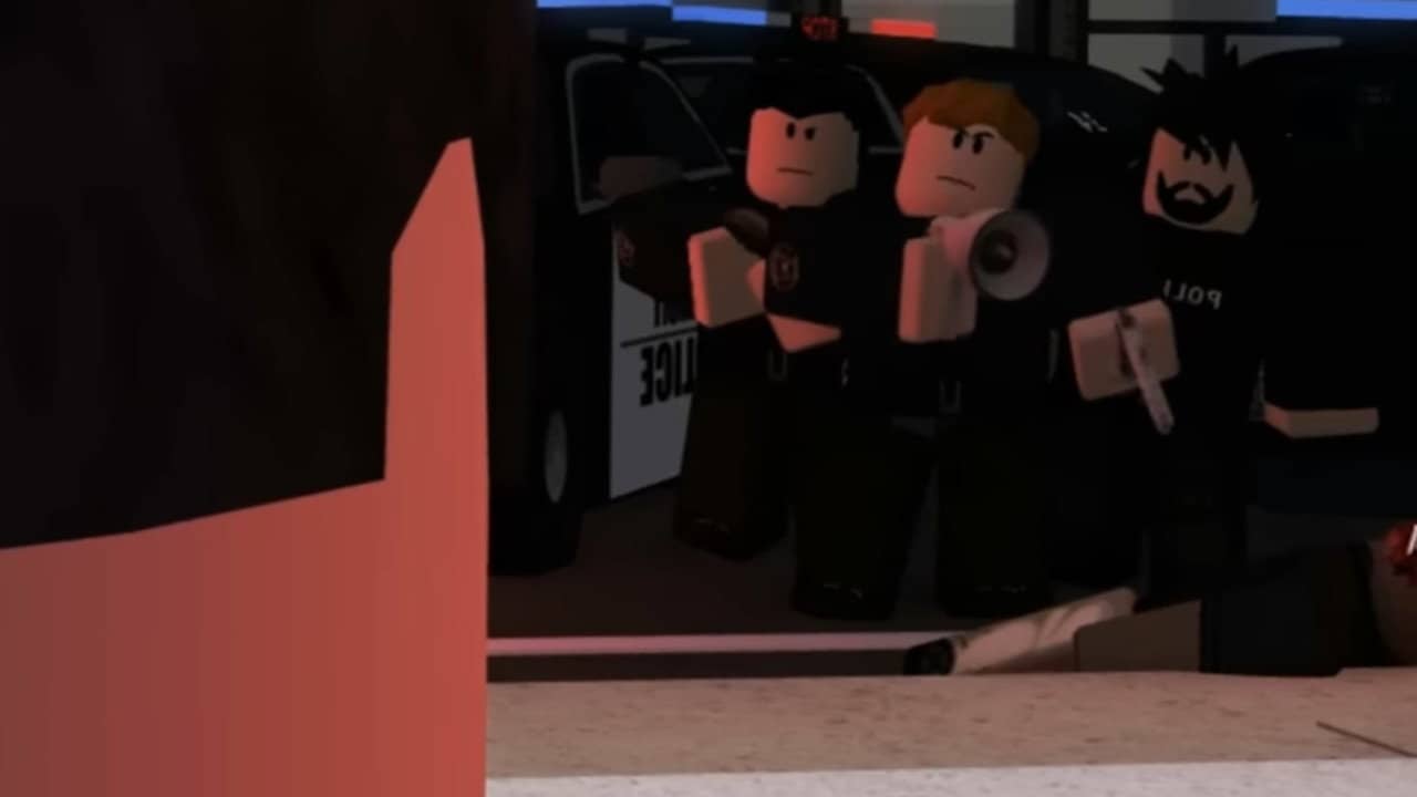 Hostage backdrop