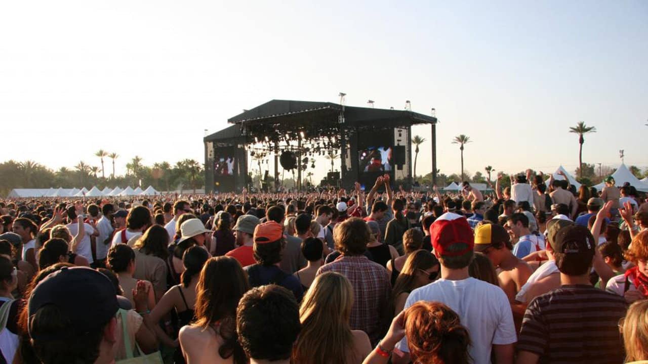 Coachella backdrop