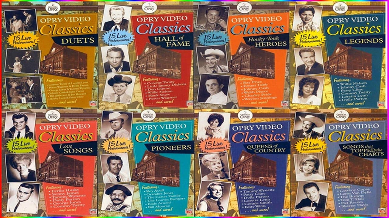 Opry Video Classics: Songs That Topped the Charts backdrop