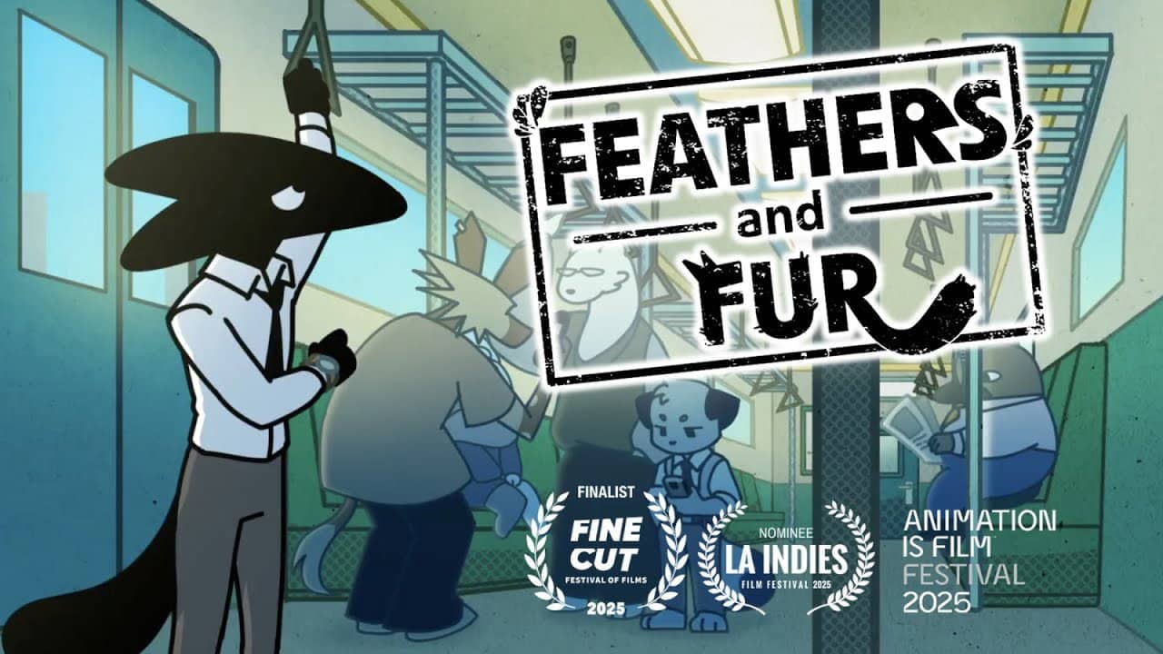 Feathers and Fur backdrop