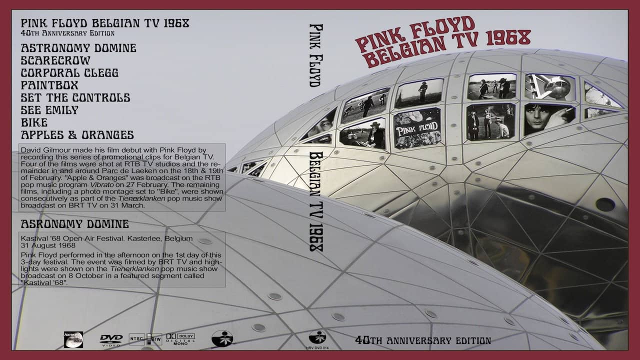 Pink Floyd: Belgian TV 1968 backdrop