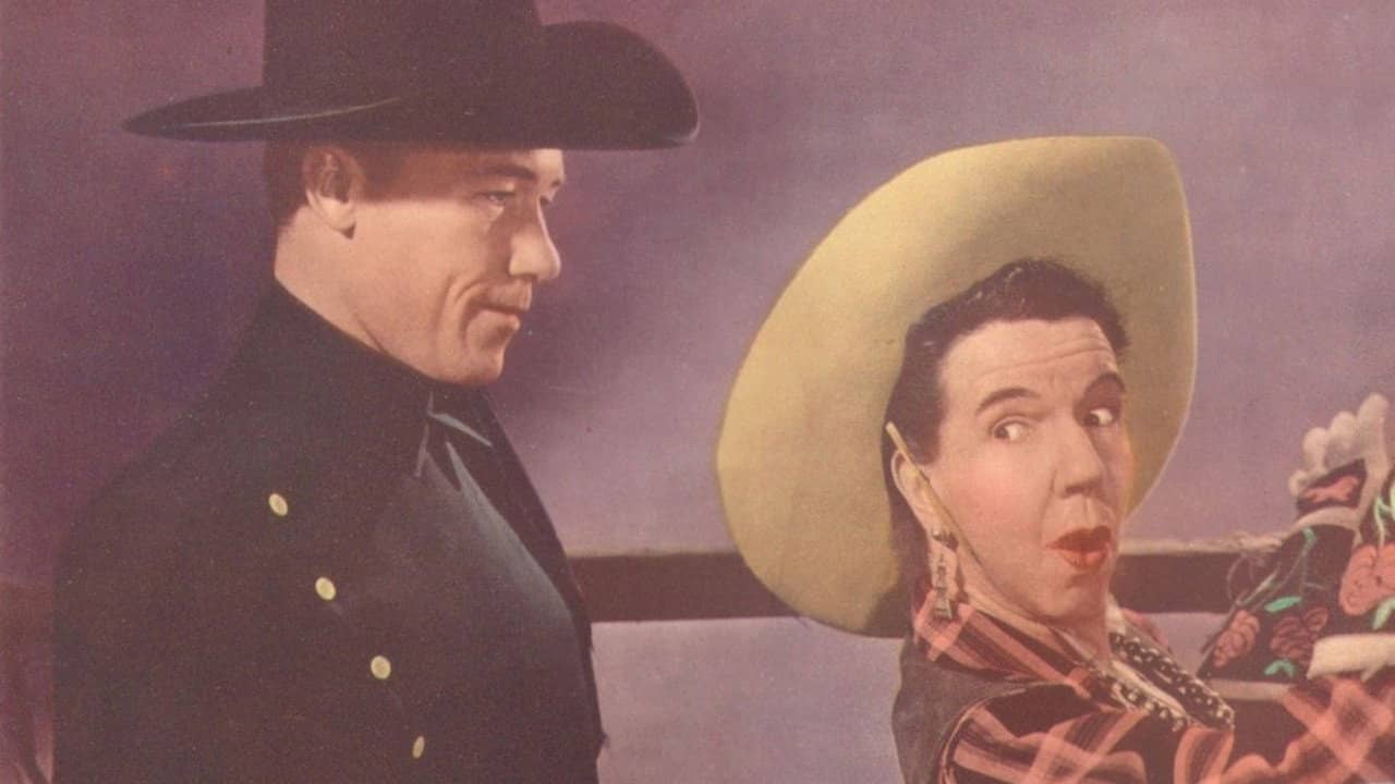 Jiggs and Maggie Out West backdrop