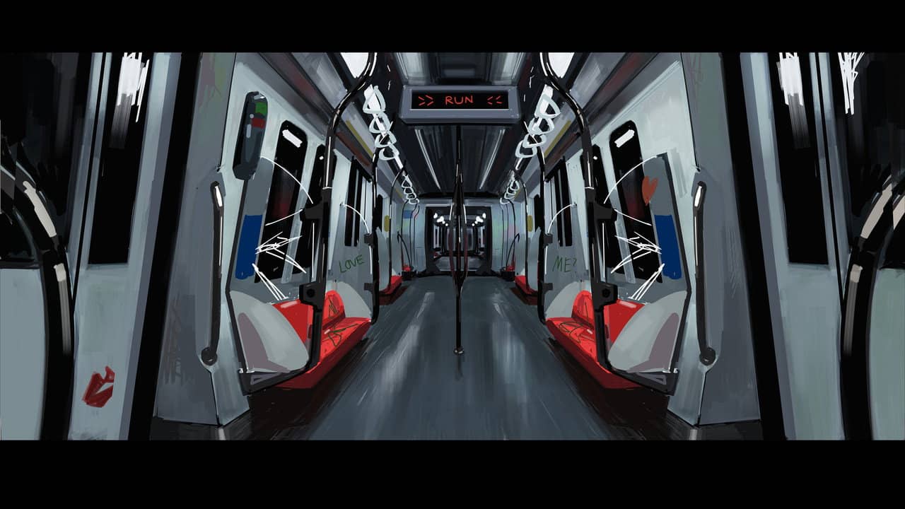 The Last Stop backdrop