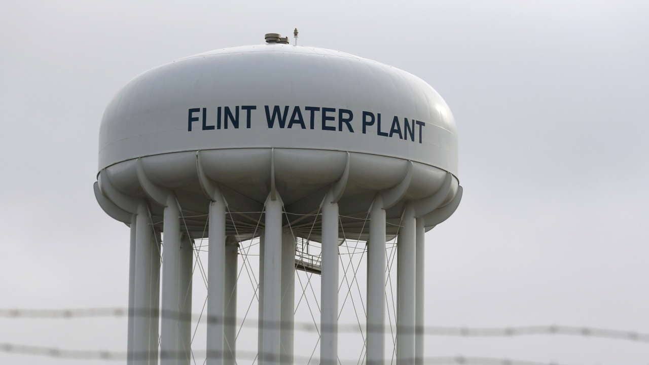 Flint backdrop