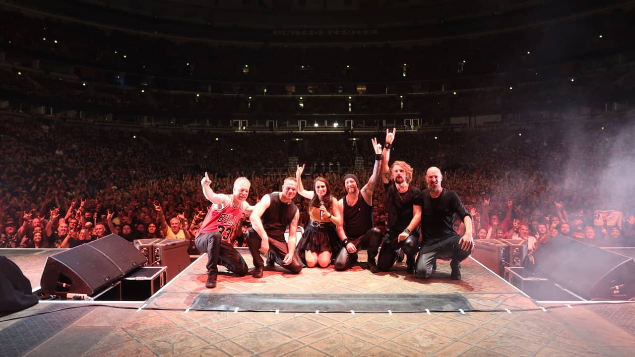 Within Temptation - Hellfest 2023 backdrop