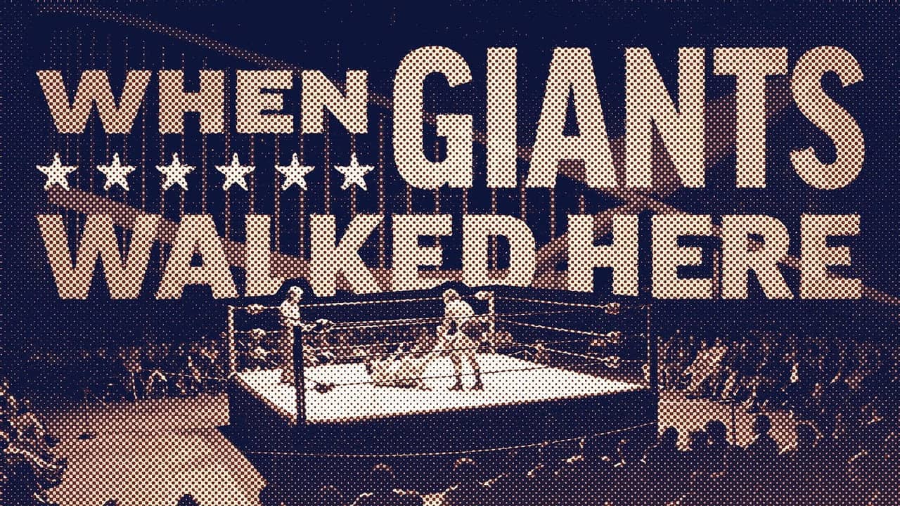 When Giants Walked Here backdrop