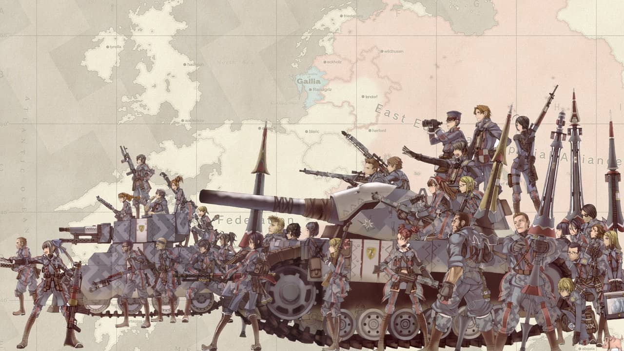 Valkyria Chronicles backdrop