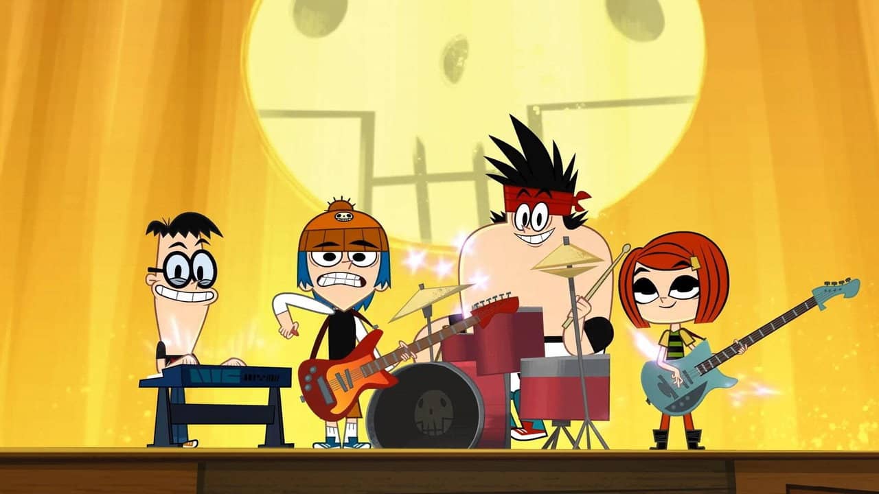 Grojband backdrop