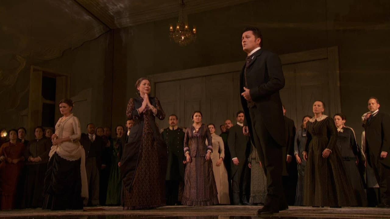 Tchaikovsky: Eugene Onegin backdrop