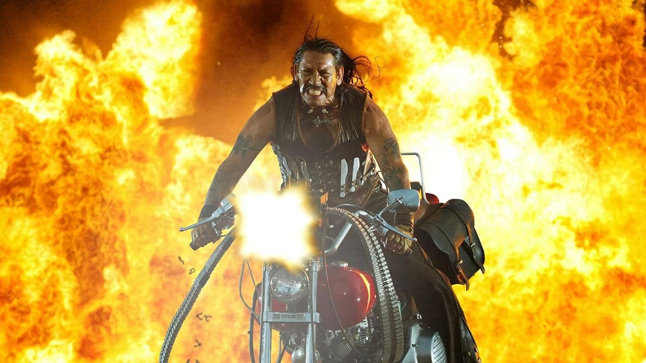 Machete backdrop