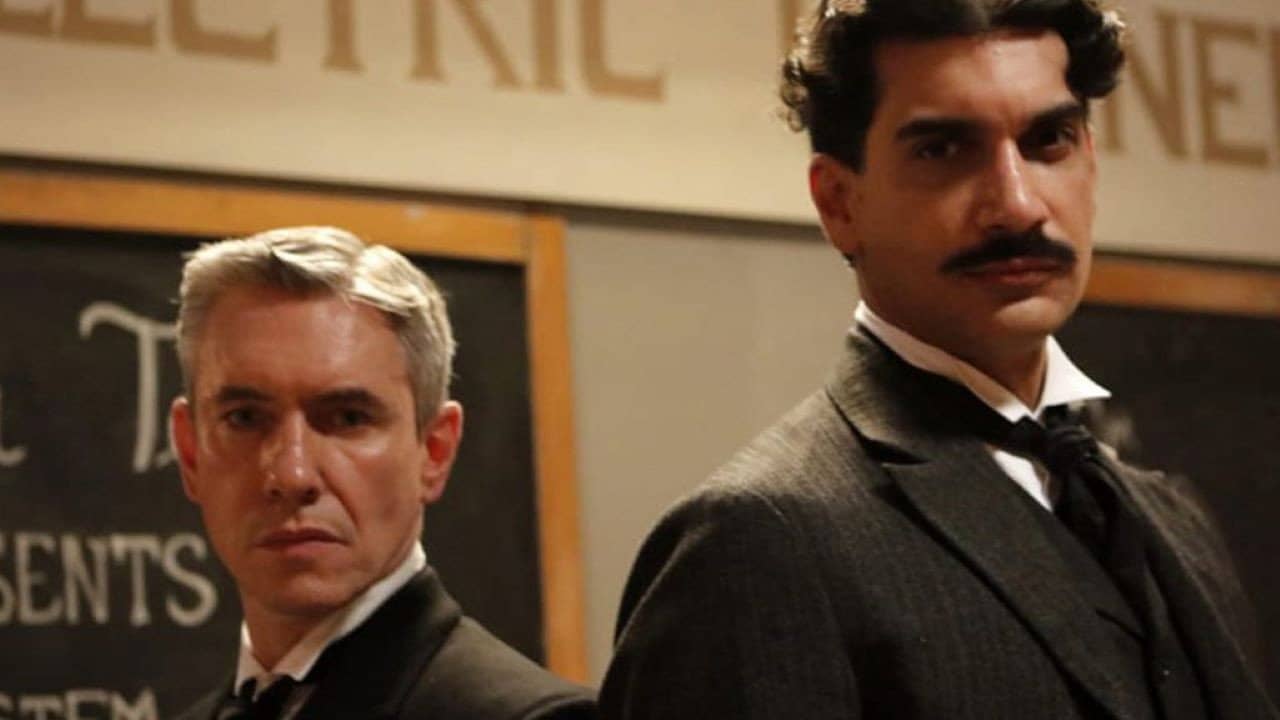Nikola Tesla - the Man from the Future backdrop