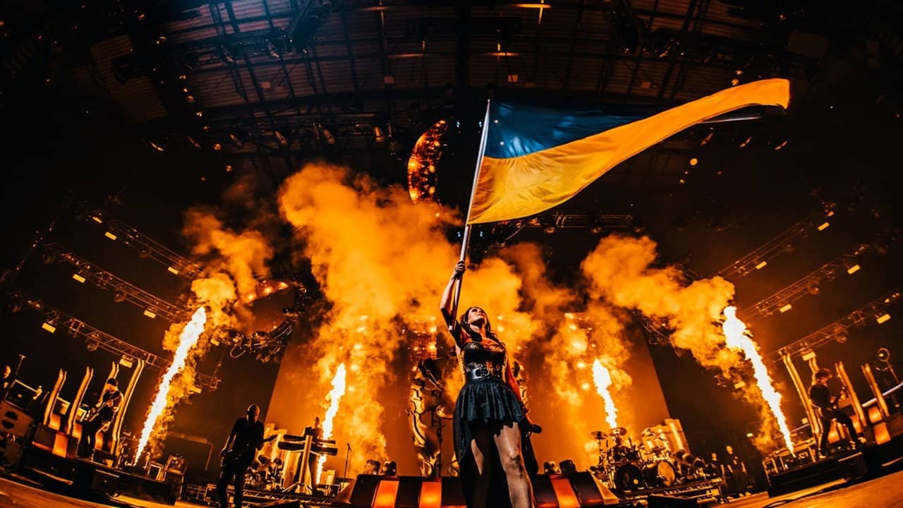 Within Temptation: Worlds Collide Tour Live In Amsterdam backdrop